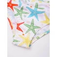 thumbnail image 5 of MSemis Kids Little Big Girls Fashion Bikini Set 2 Pieces Swimsuit,Size 6-16 Starfish 8, 5 of 5