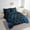 Black Blue, variant on Erosebridal Neon Cyan Honeycomb Bedding Twin Size, Geometric Hexagon Comforter Sets with Sheets, Black Bedroom Decor, Reversible 7pcs