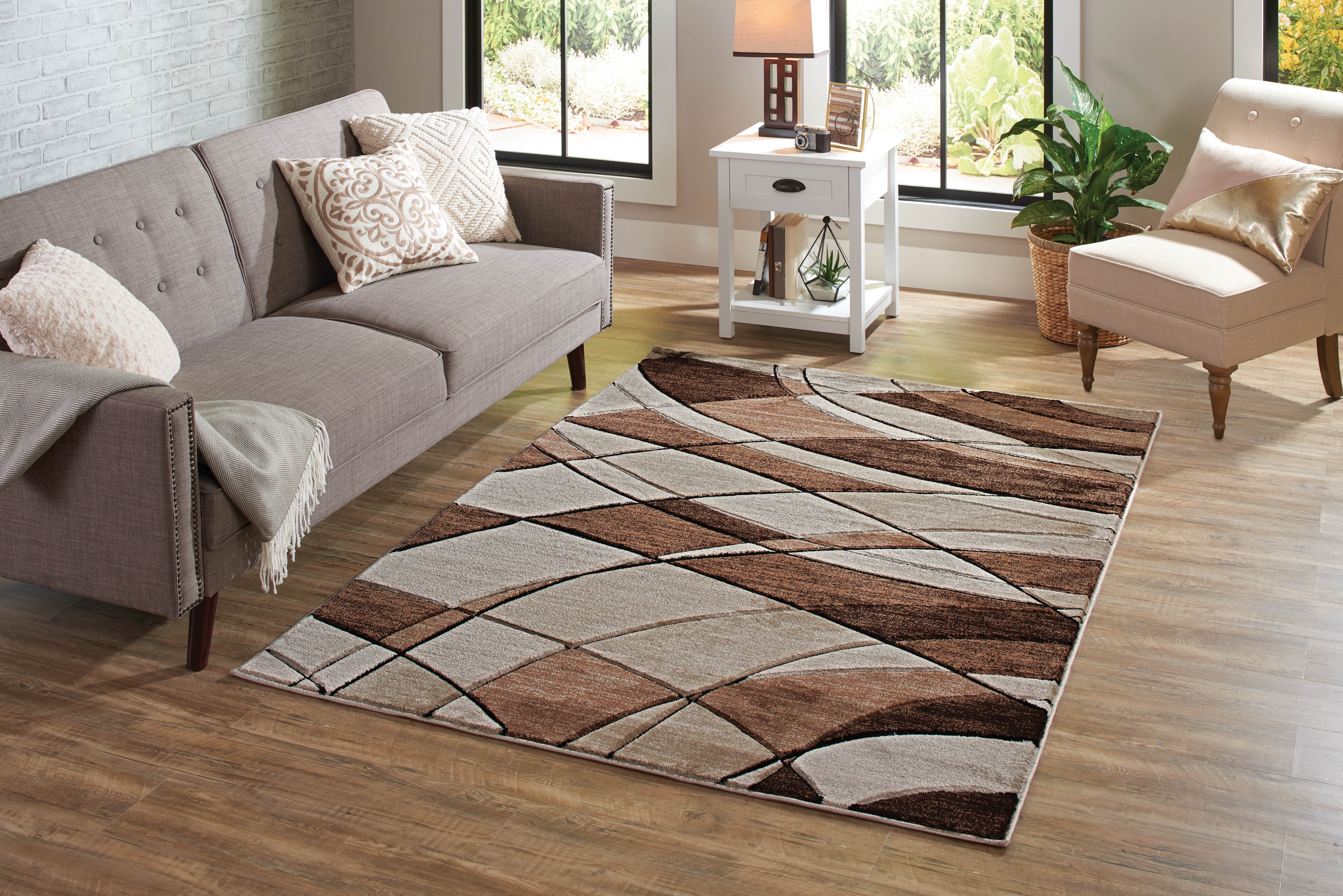 Better Homes & Garden Hand Carved Abstract Rug