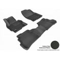 thumbnail image 2 of 3D MAXpider 2013-2016 Fits Mazda Cx-5 Kagu 1st Row 2nd Row Black Carbon Fiber Embossed Pattern Floor Mat L1MZ03801509, 2 of 3