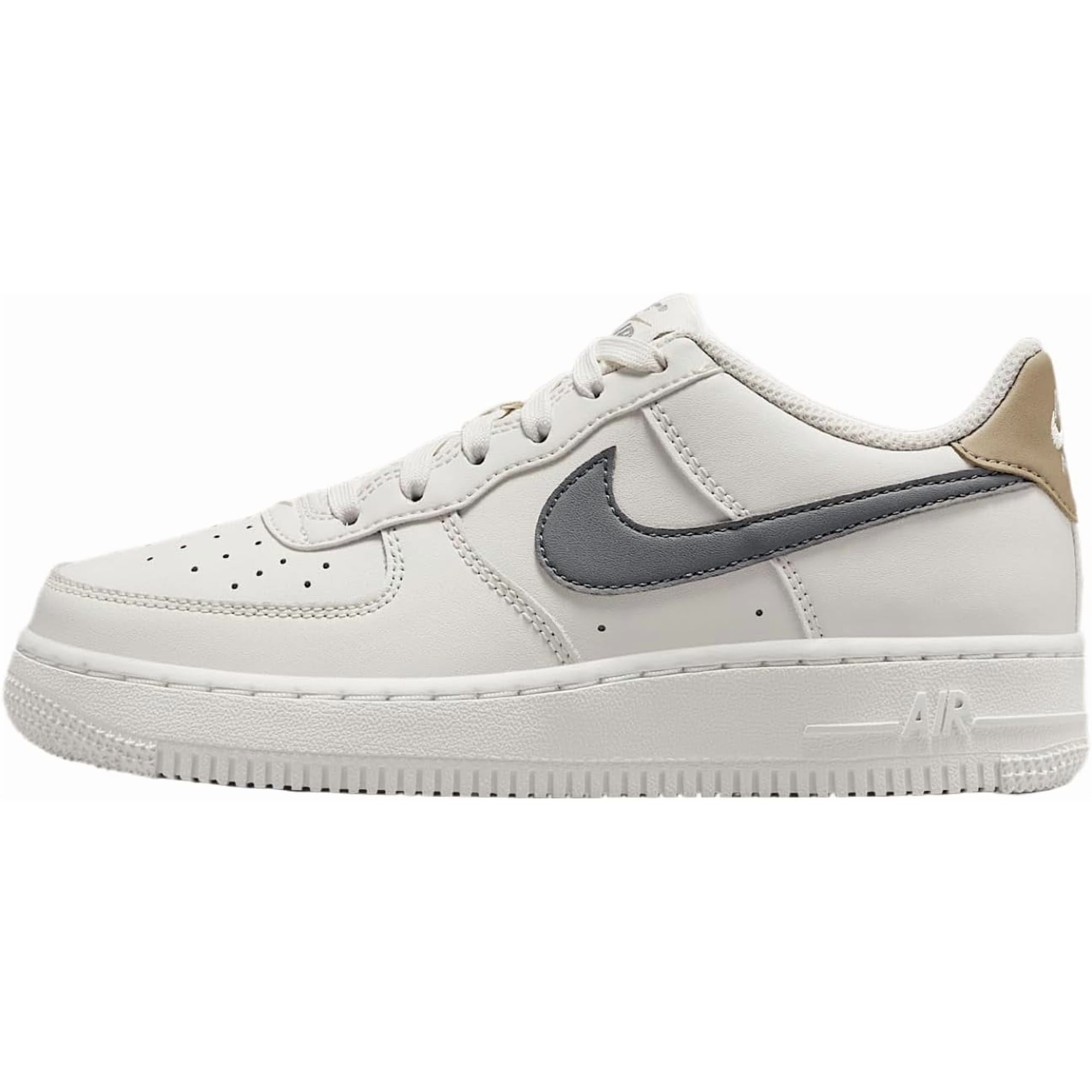 Big Kid's Nike Air Force 1 Phantom/Cool Grey-Khaki-Sail (FV5948 004) - 5.5