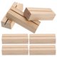 thumbnail image 2 of 10Pcs Wooden Party Holders Wedding Picture Stands Desktop Sign Holders Picture Supply, 2 of 3