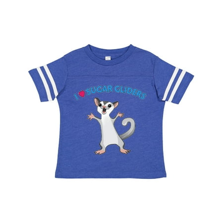 

Inktastic I Love Sugar Gliders Gift Toddler Boy or Toddler Girl T-Shirt