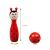 Voberry Cartoon Wooden Bowling Balls Children Animals Outdoor Fun & Sports Game Toy RD