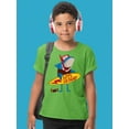 thumbnail image 2 of Shark Let's Go Surf T-Shirt Juniors -Image by Shutterstock,  x-Small, 2 of 4