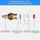 thumbnail image 5 of Brass Hose End Tap Outdoor Anywhere Garden Tap Garden Brass Water Bib Tap Brass Double Water Tap Allotment Tap Wall Mounted Faucet Washing Machine Tap, 5 of 5