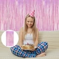 thumbnail image 4 of 3Pcs Fringe Curtain Backdrop Streamer Backdrop Decor for New Year Wedding Birthday, 4 of 9