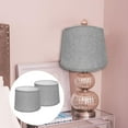 thumbnail image 6 of 2x Table Lamp Shade Wall Sconce Shade Pendant Light Lampshade for Decoration Grey, 6 of 8