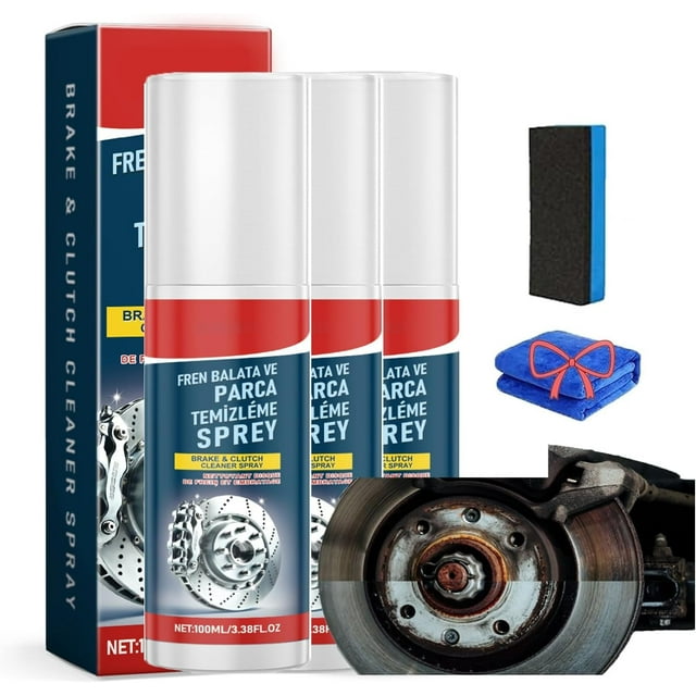 Effective Safe Lasting Brake Cleaning Spray, Heavy Duty Car Brake Cleaner, Brake Polishing Spray, Automotive Brake Cleaner, Quick-Dry Formula