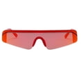 thumbnail image 2 of Gafas de sol Zulema Retro rectangulares Colores protección para Pya rojo, 2 of 7
