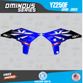 thumbnail image 2 of Kalair GFX Graphics Kit for Yamaha YZ250F (2010-2013) Ominous Series, 2 of 5