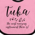thumbnail image 4 of Inktastic Amazing Tuba Boys or Girls Baby Bib, 4 of 4