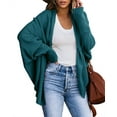 thumbnail image 3 of Sherrylily Women Open Front Kimono Cardigan Batwing Sleeve Cloak Outwear Sweaters S-XL, 3 of 4