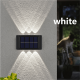 thumbnail image 4 of 1pc Solar Waterproof Wall Light For Outdoor Decoration, 6 LED Lights, Wall Light For Courtyard, Street, Landscape, Garden, 4 of 4