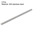 thumbnail image 2 of Uxcell M12 x 300mm Fully Threaded Rod 314 Stainless Steel Right Hand Threads 2 Pack, 2 of 5