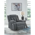thumbnail image 2 of Signature Design by Ashley Free Wake Gray Power Recliner, 2 of 5