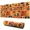 Patchwork Halloween Pattern, variant on Long Mouse Pads for Desk,Pink Halloween Ghosts Desk Mats on Top Of Desks, Desk Mouse Pad Extra Large with 3mm Non-Slip Base and Stitched Edge for Gaming,Office,Work,Home 31.5x11.8in