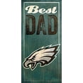 thumbnail image 1 of Fan Creations Philadelphia Eagles Panneau « Meilleur Papa », Multicolore, 1 of 3