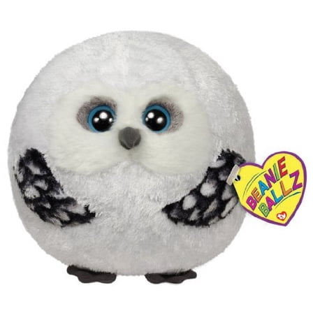 Ty Beanie Ballz Hoots Owl Plush