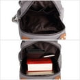 thumbnail image 3 of KAUKKO Canvas Messenger Bag Cross Body Shoulder Sling Backpack Travel Senderismo Chest Bag KAUKKO FD252-Grey, 3 of 5