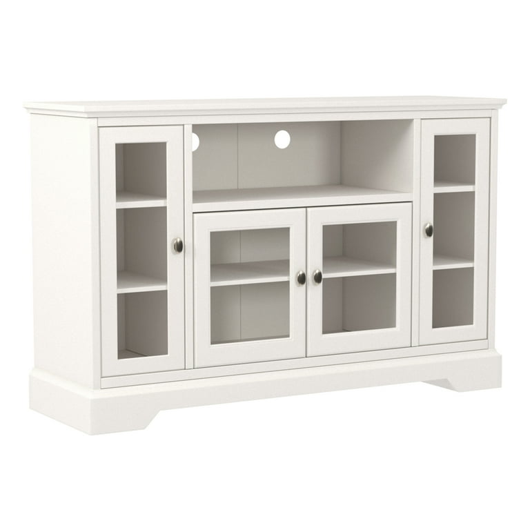 Walker Edison Highboy-Style Wood Media Storage TV Stand Console
