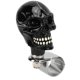 thumbnail image 2 of Skull Shape Steering Wheel Knob 3cm Diameter Resin Turn Knob Spinner Booster for Cars Trucks Tractors Boats Black, 2 of 5