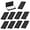 Black, variant on Business Card Holder, 10Pcs Aluminum Metal Card Case, Long-Term Use Without Fading, Professional Pocket Card Holder for Name Card Credit Card Gift Cards ID Cards, Easy to Carry, Red
