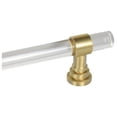 thumbnail image 3 of CKP #750 Charlotte Collection 18 in. (457mm) Appliance Pull, Acrylic/Satin Brass, 3 of 3