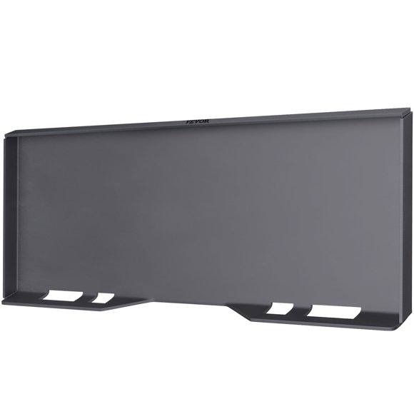 VEVOR 5/16" Skid Steer Mount Plate 5/16" Thick Skid Steer Attachment Plate High Quality Steel Quick Attachment Loader Plate with 3 Additional Welding Rods Easy to Weld or Bolt to Different Accessories