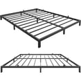 thumbnail image 1 of Ourlova 6 Inch Full Bed Frame Full Size Metal Platform Bed Frame with Storage Under Bed Sturdy Structure Easy Assembly No Box Spring Needed Noise Free Black, 1 of 8