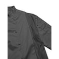 thumbnail image 4 of Chef Code Cool Breeze Side Vent Chef Coat, Charcoal, L, 4 of 6