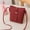 Red, variant on Crossbody Purses for Women Leather Bucket Bags for Women Girls Purse Crossbody Purse Shoulder Bag Trendy Mideum Size Shoulder Handbags with Adjustable Strap