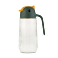 thumbnail image 1 of Botella automática de aceite con tapa abatible - Dispensador de cocina de cristal de 17oz para aceite de oliva, vinagre y salsa de soja - pico sin goteo, libre de BPA, 1 of 2