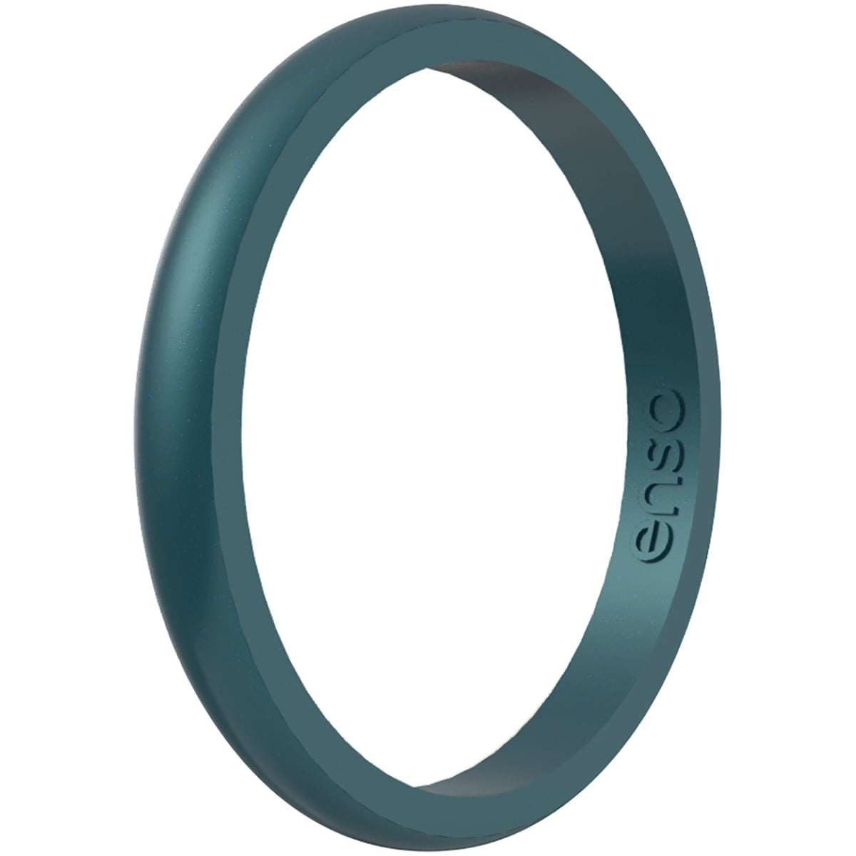 Enso Rings Halo Birthstone Series Silicone Ring - 12 - Alexandrite