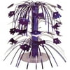 Creative Converting Creative Converting Mini Graduation Purple Foil Cascade Centerpiece Party Supplies and Decorations
