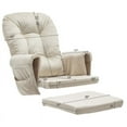 Paddie Glider Rocker Replacement Cushions with Storage Velvet Washable