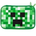 thumbnail image 2 of Green Pencil Case Boys Cute School Supply Organizer Cool Pen Box Holder Bag with Zipper for Kids Minecraft Same Paragraph, 2 of 5