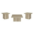thumbnail image 1 of Coaster Devar 3-piece Square Engineered Wood Coffee Table Set in Distressed Pine, 1 of 15