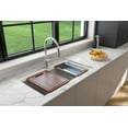 thumbnail image 6 of BOCCHI 1618-507-0126 Baveno Lux Undermount 33 Granite Kitchen Sink in Milk White, 6 of 7