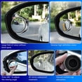 thumbnail image 5 of 2PCS Suction Cup Type Small Reversing Mirror Wide-Angle Reversing Auxiliary Mirror for Auto Truck Car, 5 of 5