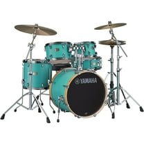Yamaha SBP0F50MSG 5-Piece Shell Pack with 20" Bass Drum, Matte Surf Green