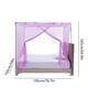 thumbnail image 3 of Tienda de campaña con mosquitera para cama individual | Toldo de malla de poliéster con apertura lateral | Cortina mosquitera transpirable | Protección para interiores y exteriores, dormitorio y, 3 of 6