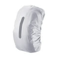 thumbnail image 1 of Unique Bargains 30-40L Waterproof Backpack Rain Cover with Vertical Reflective Strap, S, Silver Tone, 1 of 5