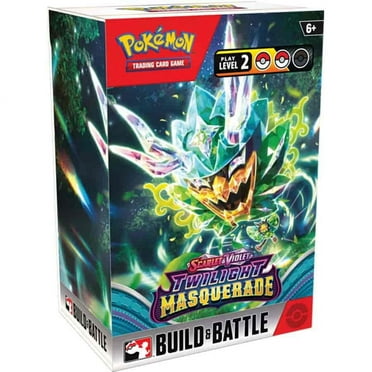 Pokemon Twilight Masquerade Build & Battle Box (4 Booster Packs & Promo Card)
