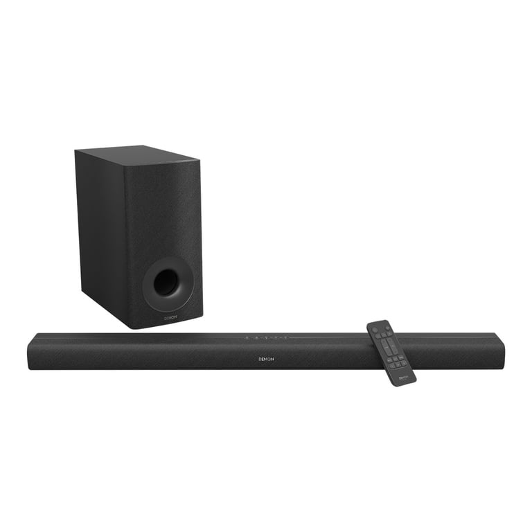 Denon Home Theater Sound Bar with Wireless Subwoofer | HDMI ARC 