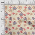 thumbnail image 1 of oneOone Cotton Silk Cream Fabric Clothes Kids Quilting Supplies Print Sewing Fabric By The Yard 42 Inch Wide, 1 of 4