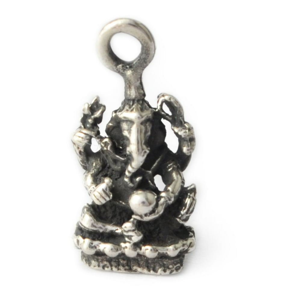 Vietsway - Ganesh Hindu Elephant God Handmade 92.5 Sterling Silver ...