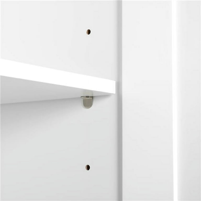 xiuh hidden smart wall-mounted sliding storage wall sticky shelf space  saving white a