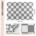 thumbnail image 2 of Grey Plaid Placemats Set of 4,Buffalo Check Dining Table Mats,Non-Slip Washable Place Mats Farmhouse Kitchen Table Placemats for Indoor Outdoor Party Wedding Decoration,12x18 inch, 2 of 5