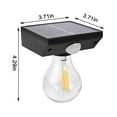 thumbnail image 3 of Luces solares para exteriores | Control inteligente de la luz | Luz de seguridad de pared LED | Alimentado por energía solar | IP65 a prueba de agua | Cerca, Patio, Jardín, Patio, Puerta de Entrada, 3 of 9